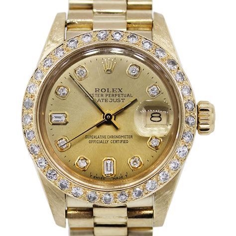 womens gold rolex